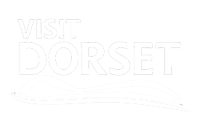 Visit Dorset Logo White Transparent Medium 275 x175 pixels
